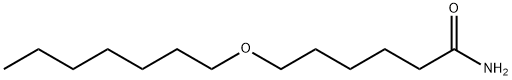 6-(Heptyloxy)hexanamide 结构式
