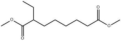 2-Ethyloctanedioic acid dimethyl ester 结构式