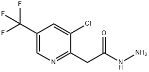 2-(3-chloro-5-(trifluoromethyl)pyridin-2-yl)acetohydrazide Structure