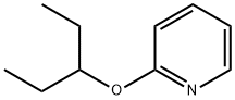 Pyridine, 2-(1-ethylpropoxy)- (9CI) Structure