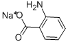 アントラニル酸 ナトリウム 化学構造式