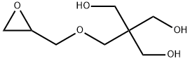 2-(ヒドロキシメチル)-2-[(オキシラニルメトキシ)メチル]-1,3-プロパンジオール 化学構造式
