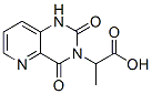 Pyrido[3,2-d]pyrimidine-3(2H)-acetic  acid,  1,4-dihydro--alpha--methyl-2,4-dioxo- Structure
