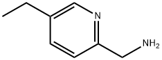 1-(5-エチルピリジン-2-イル)メタンアミン 化学構造式