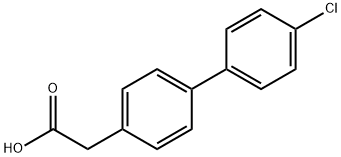 (4'-CHLORO-BIPHENYL-4-YL)-ACETIC ACID Struktur