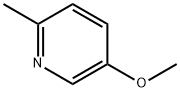 5-メトキシ-2-メチルピリジン 化学構造式