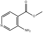 3-氨基-4-吡啶羧酸甲酯 结构式