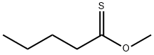 Pentanethioic acid O-methyl ester Struktur