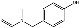 Phenol, 4-[(ethenylmethylamino)methyl]- (9CI) Structure