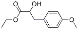 α-ヒドロキシ-4-メトキシベンゼンプロピオン酸メチル 化学構造式
