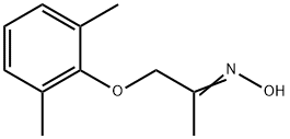 (2,6-DIMETHYLPHENOXY)ACETOXIME Struktur
