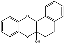 5,12a-Dihydrobenzo[b]naphtho[2,1-e][1,4]dioxin-6a(6H)-ol Struktur