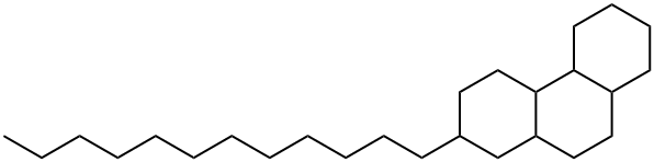 2-Dodecyltetradecahydrophenanthrene Struktur