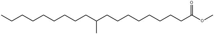 10-Methylnonadecanoic acid methyl ester Struktur