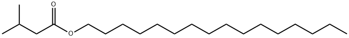 3-Methylbutanoic acid hexadecyl ester Structure