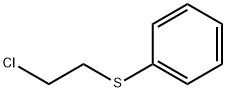 2-氯乙基苯基硫醚 结构式