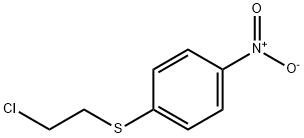 1-[(2-クロロエチル)チオ]-4-ニトロベンゼン