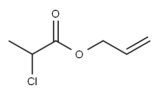 allyl 2-chloropropionate Structure