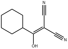 Propanedinitrile, (cyclohexylhydroxymethylene)- (9CI) Structure