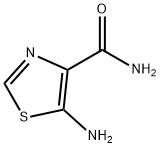 5-aminothiazole-4-carboxamide Structure