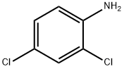 2,4-ジクロロアニリン 化学構造式