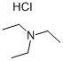 トリエチルアミン塩酸塩 化学構造式