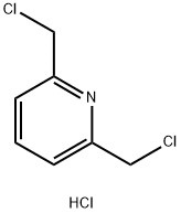 2,6-二氯甲基吡啶盐酸盐 结构式