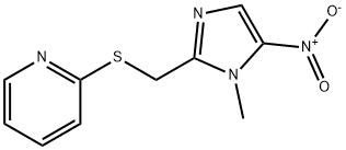 吡硝唑 结构式