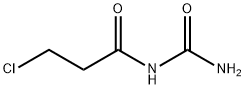 N-(AMINOCARBONYL)-3-CHLOROPROPANAMIDE Struktur