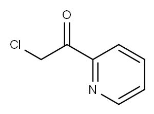 Ethanone, 2-chloro-1-(2-pyridinyl)- (9CI) 结构式
