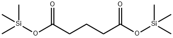 ペンタン二酸ビス(トリメチルシリル) 化学構造式