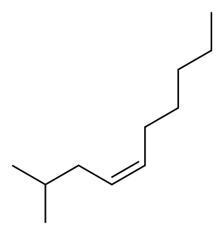 (Z)-2-Methyl-4-decene Structure