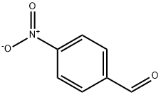 对硝基苯甲醛, 555-16-8, 结构式