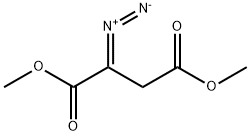 2-Diazosuccinic acid dimethyl ester Struktur