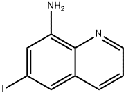 6-碘喹啉-8-胺, 5552-47-6, 结构式