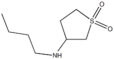 N-BUTYL-N-(1,1-DIOXIDOTETRAHYDROTHIEN-3-YL)AMINE HYDROCHLORIDE Struktur