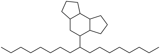 Dodecahydro-4-(1-octylnonyl)-as-indacene Structure