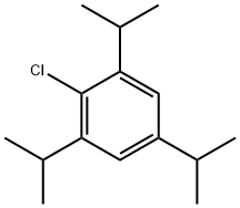 2-Chloro-1,3,5-tri-sec-propylbenzene Struktur