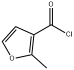 2-METHYLFURAN-3-CARBONYL CHLORIDE Struktur