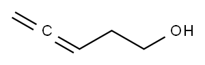 5-Hydroxy-1,2-pentadiene Struktur