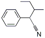 A-(1-METHYLPROPYL)BENZENEACETONITRILE Struktur