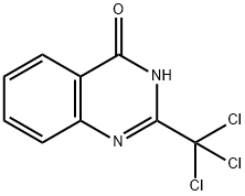 2-トリクロロメチルキナゾリン-4(1H)-オン 化学構造式