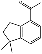 Methyl(2,3-dihydro-1,1-dimethyl-1H-inden-4-yl) ketone Struktur