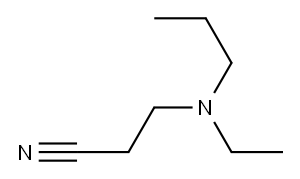 3-(Ethylpropylamino)propanenitrile Struktur