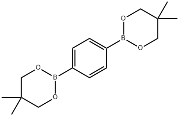 1,4-ベンゼンジボロン酸ビス(ネオペンチルグリコール)エステル 化学構造式