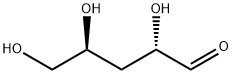 3-脱氧-D-苏式-戊糖 结构式