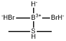 ジブロモボランジメチルスルフィド錯体 溶液 化学構造式