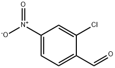 2-氯-4-硝基苯甲醛 结构式