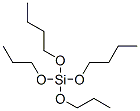 オルトけい酸ジブチルジプロピル 化学構造式
