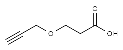3-(2-Propynyloxy)propanoic acid Structure